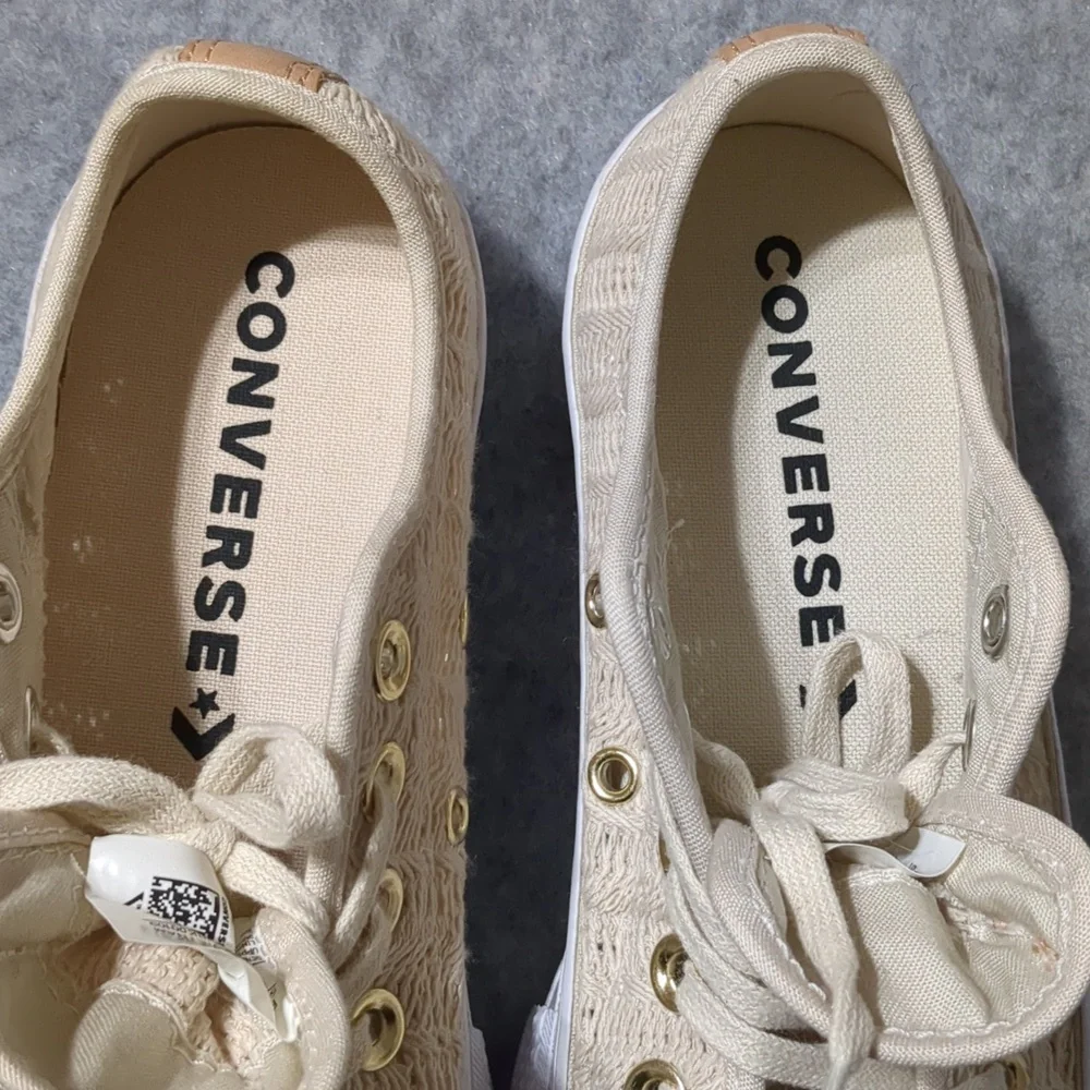 CONVERSE CHUCK TAYLOR ALL STAR Lift Ox 'Driftwood' Women's Size 6 - Picture 5 of 7